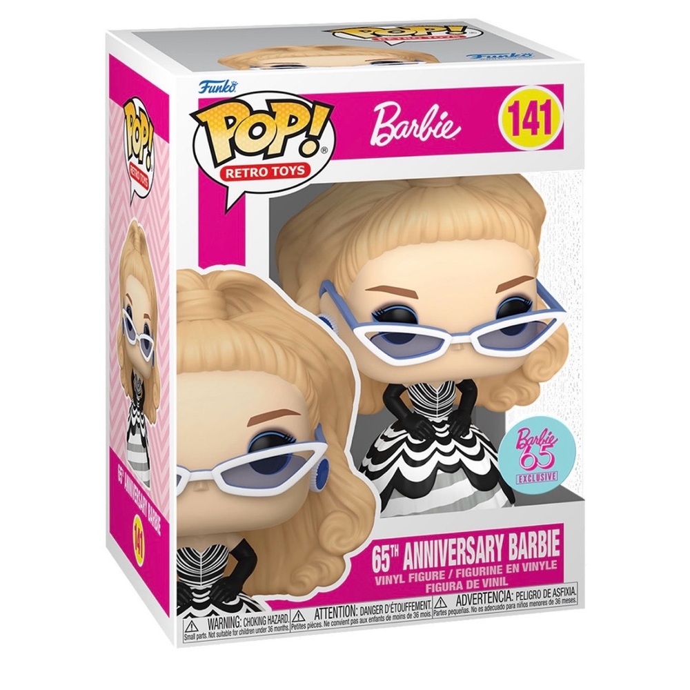 Funko Pop-Barbie 65th Anniversary Retro Vinyl Figure #141